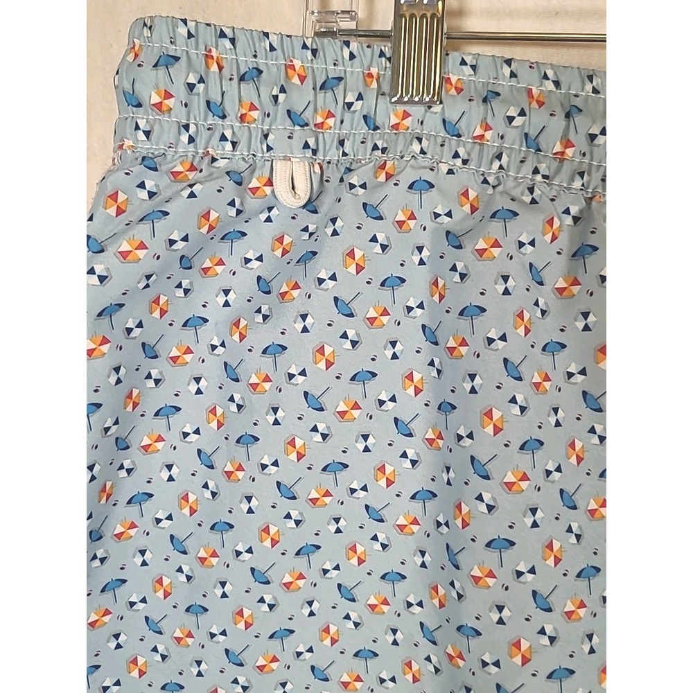 Slate & Stone Swim Trunks Mens Size‎ XL All Over Print Sun Umbrellas